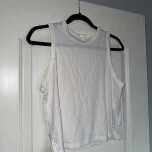 lululemon White Sleeveless Women's Top